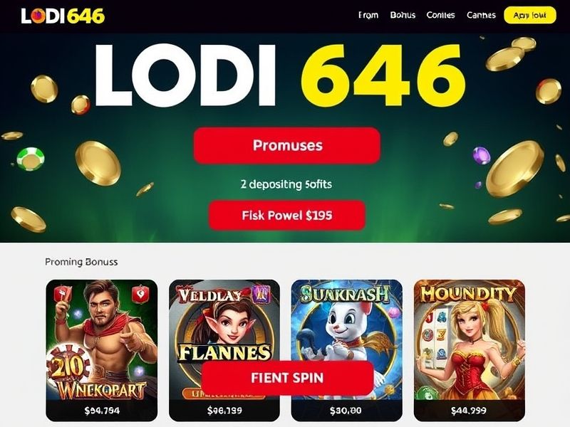 Welcome to Lodi646.com, your premier destination for real-money gambling games. Experience secure, high-stakes slots, table games, and live dealers with industry-leading bonuses and expert-reviewed platforms.